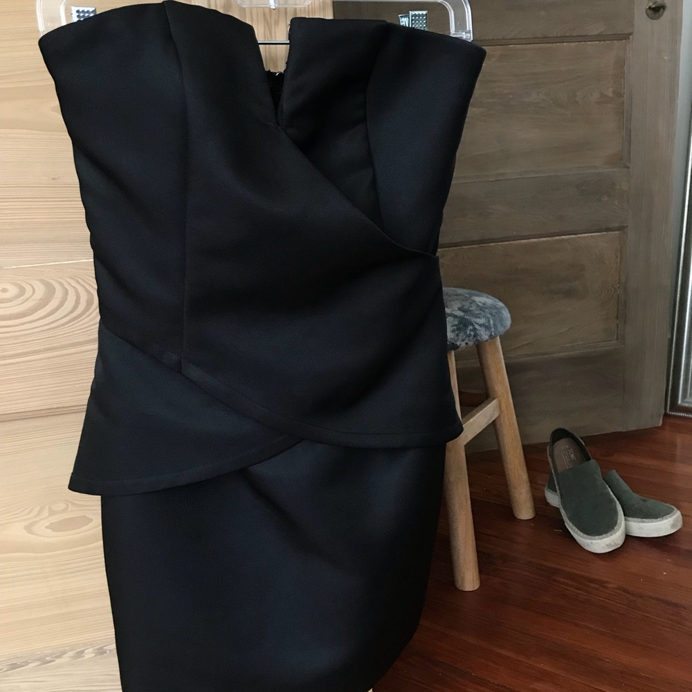 Black formal dress